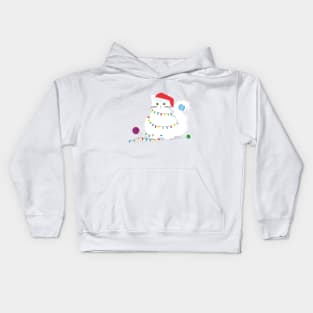 Christmas Cat Kids Hoodie